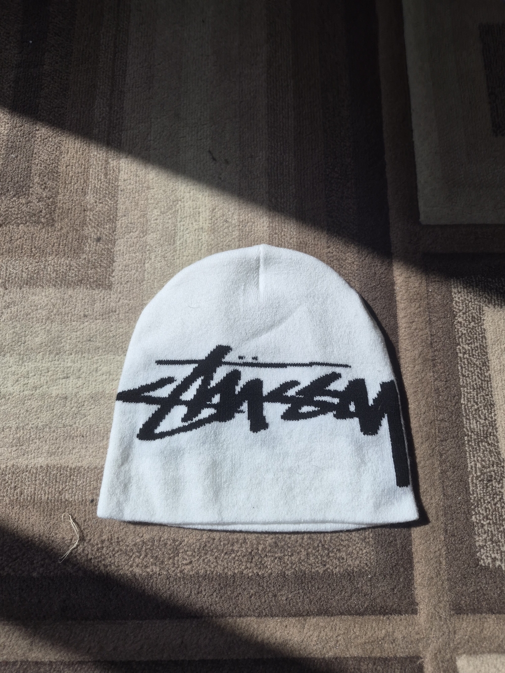 Stussy Black & White Beanie
